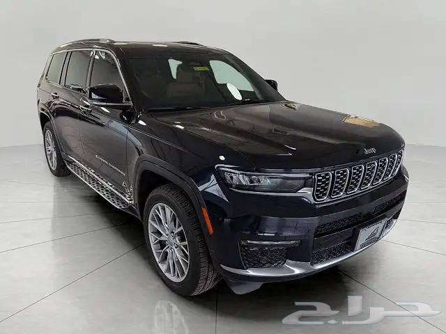 جراند شيروكي طويل سميت 2023 JEEP GRAND CHEROKEE L SUMMIT63142625090433111