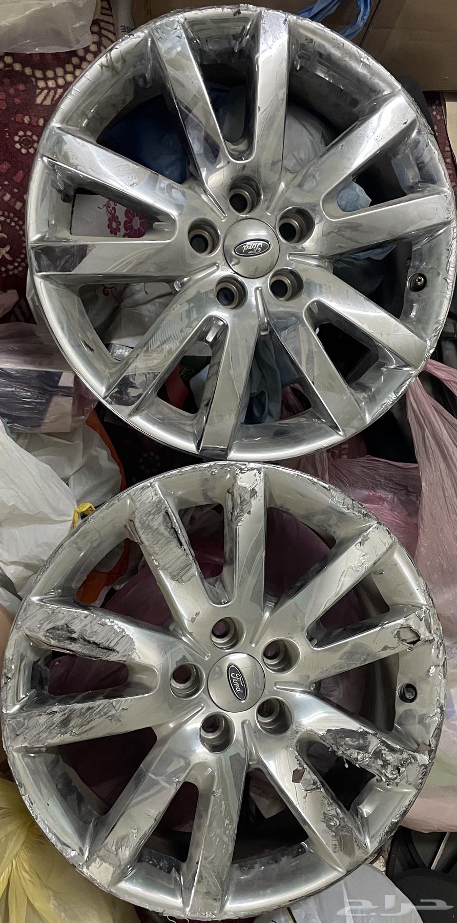 2 original nickel rims for Ford Edge63147259426179111