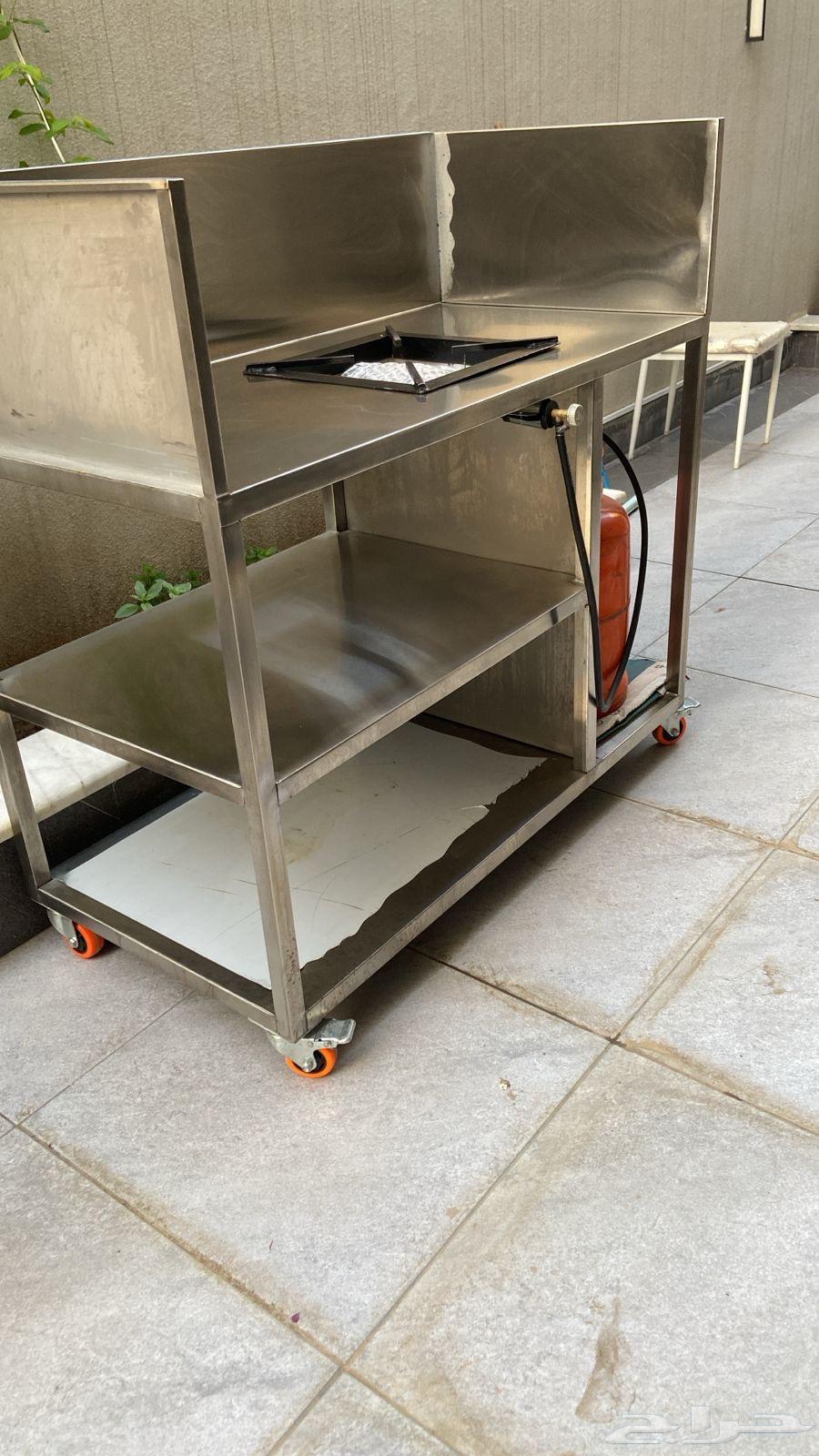 Mobile stove kitchen made of steel63095963171843117