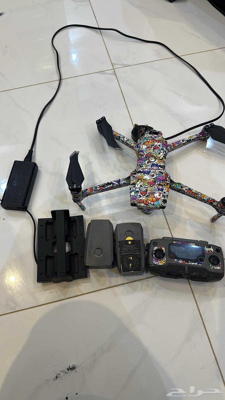 للبيع درون DJI Mavic 2 Zoom مع 4 بطاريات63140727006337112