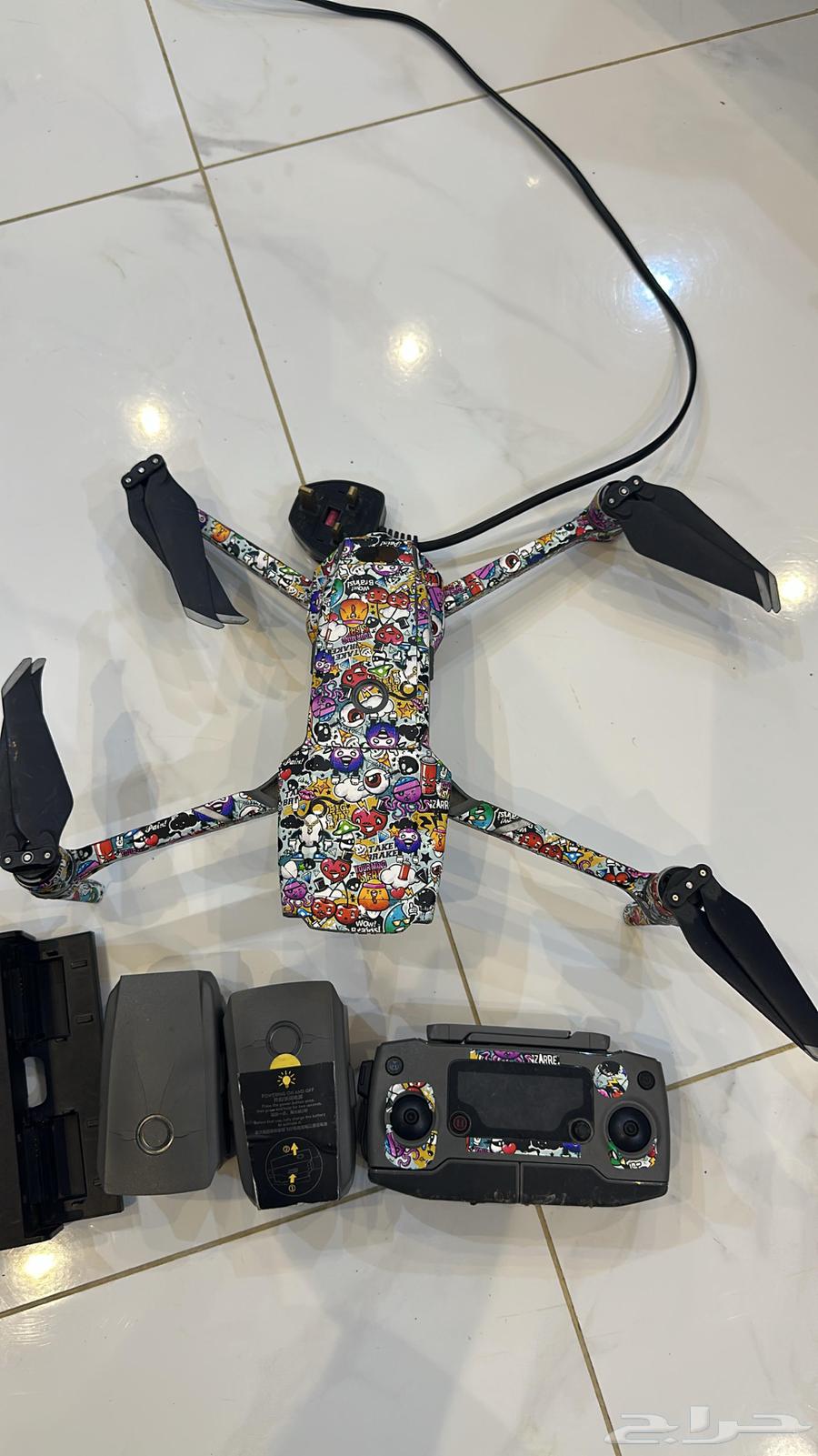 للبيع درون DJI Mavic 2 Zoom مع 4 بطاريات63140727006337111