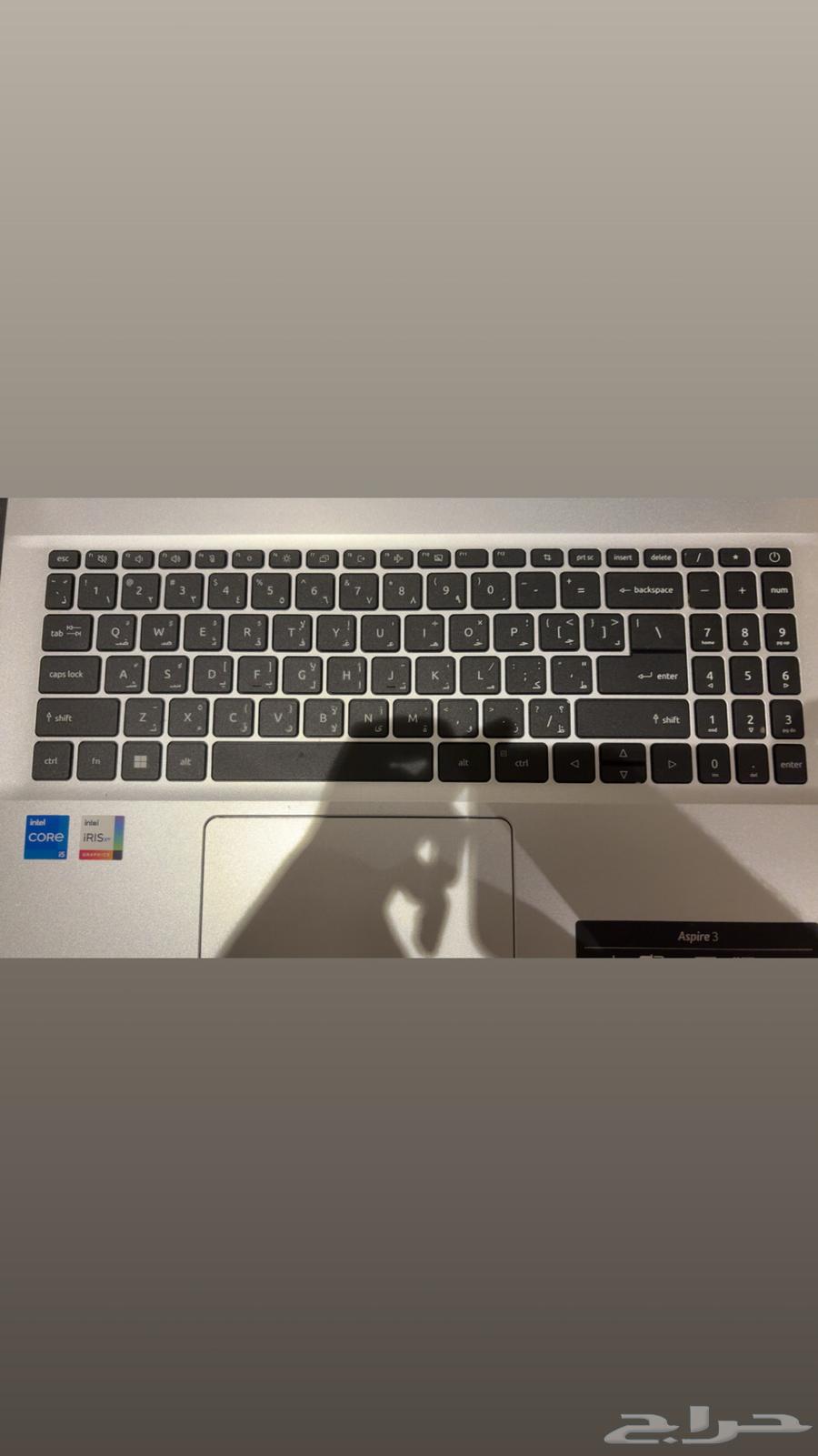 لابتوب Acer لون فضي63092276260355111