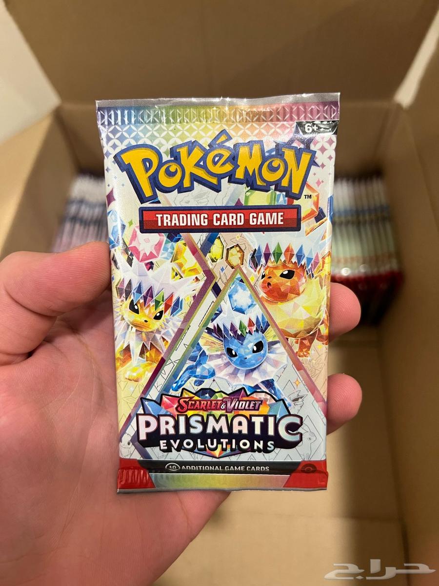 prismatic evolution Pokemon pack بوكيمون نادر630937448307231118