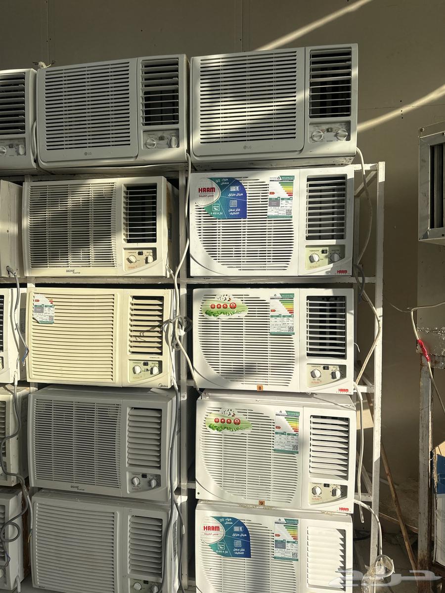 مكيفات شباك شبه جديد واسبلت جديد63092607547521111