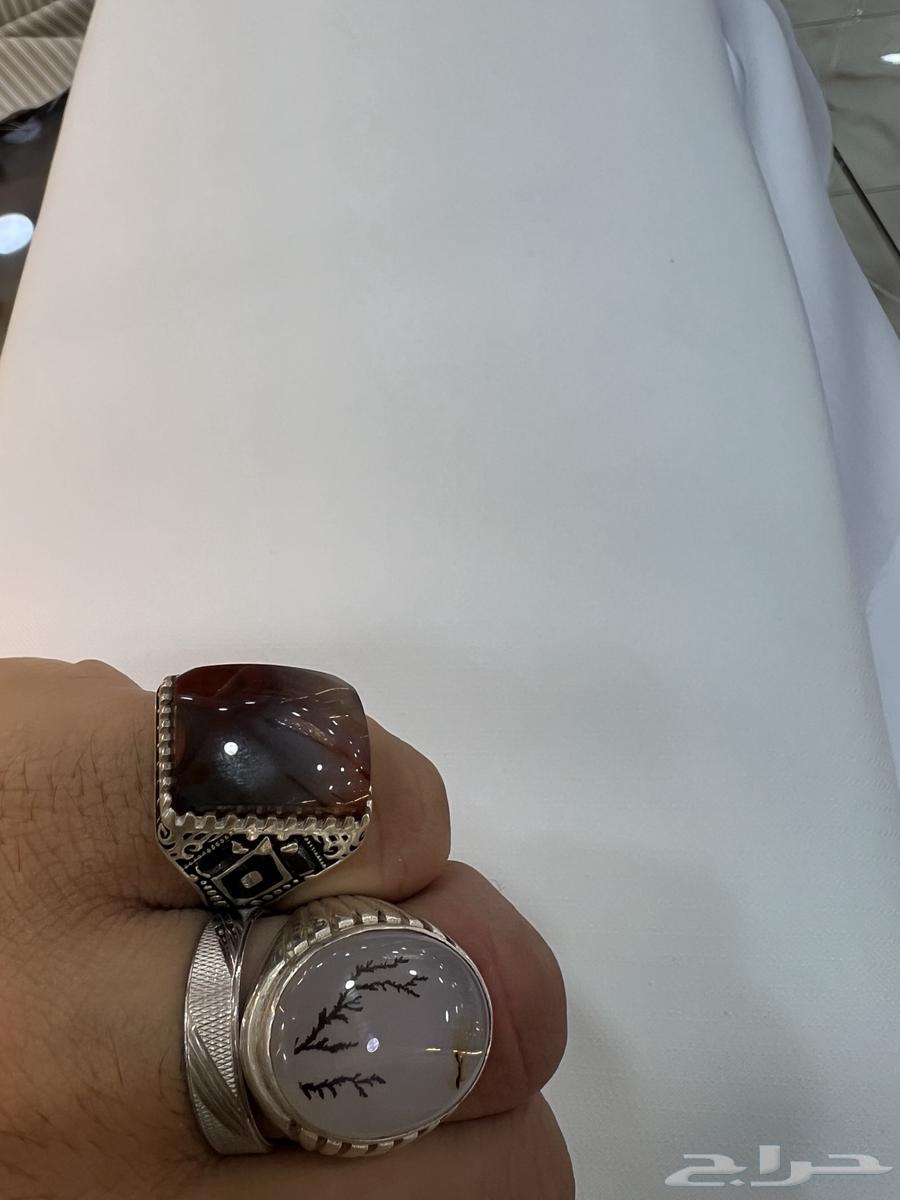 خاتم عقيق يماني مربع مصور فخااامه سبحان الله63092262510721113