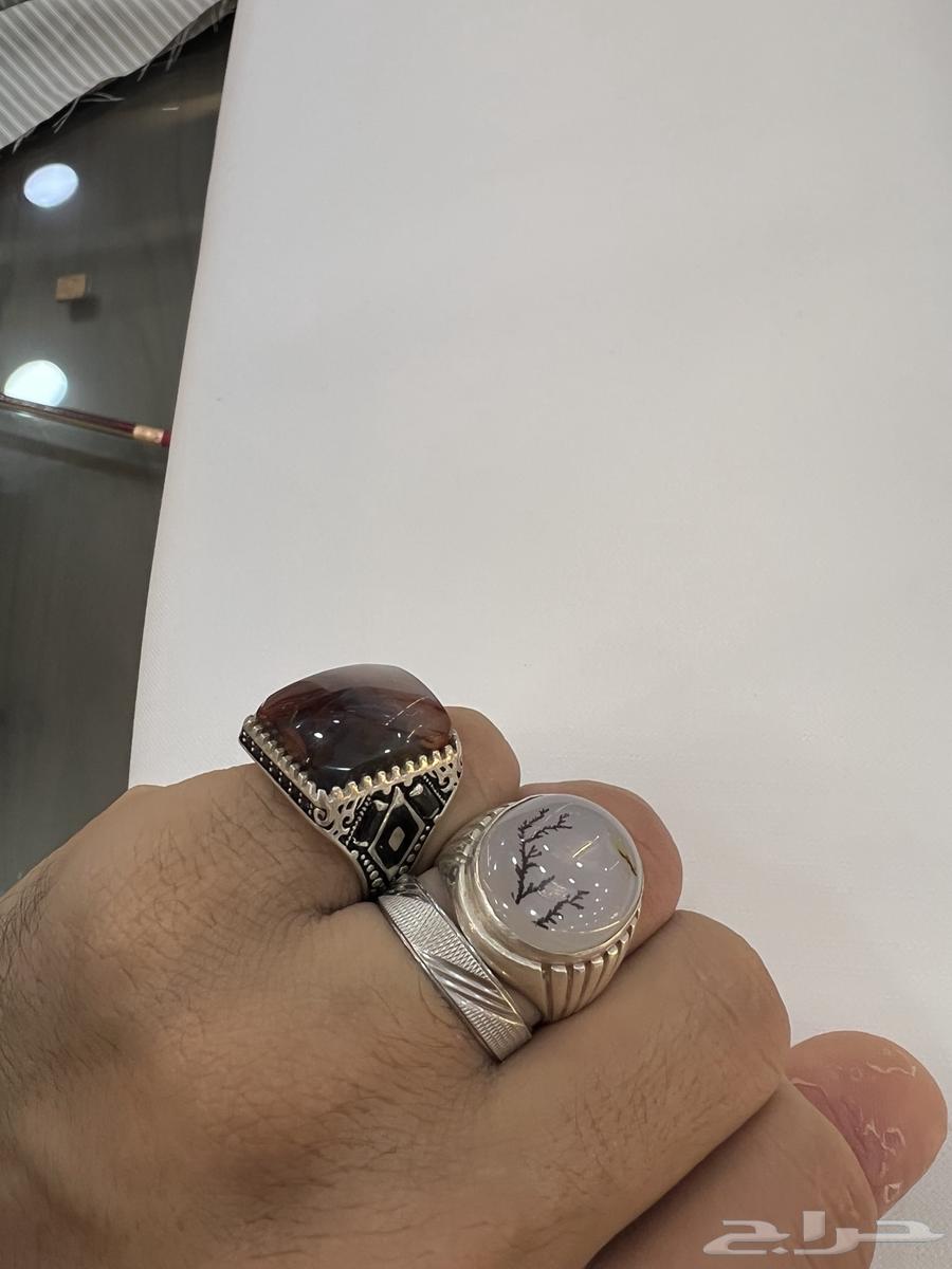 خاتم عقيق يماني مربع مصور فخااامه سبحان الله63092262510721112