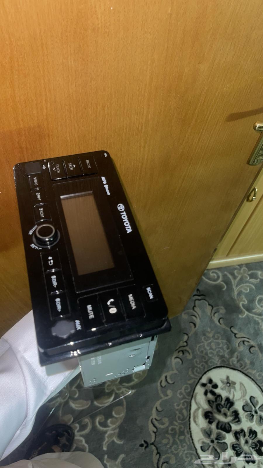 مسجل تيوتا اصلي اضائه زرقا شرط63137866733057111