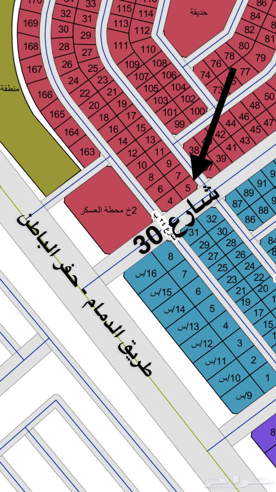 ارض زواية شارع 30 بالربيع62931691270403111
