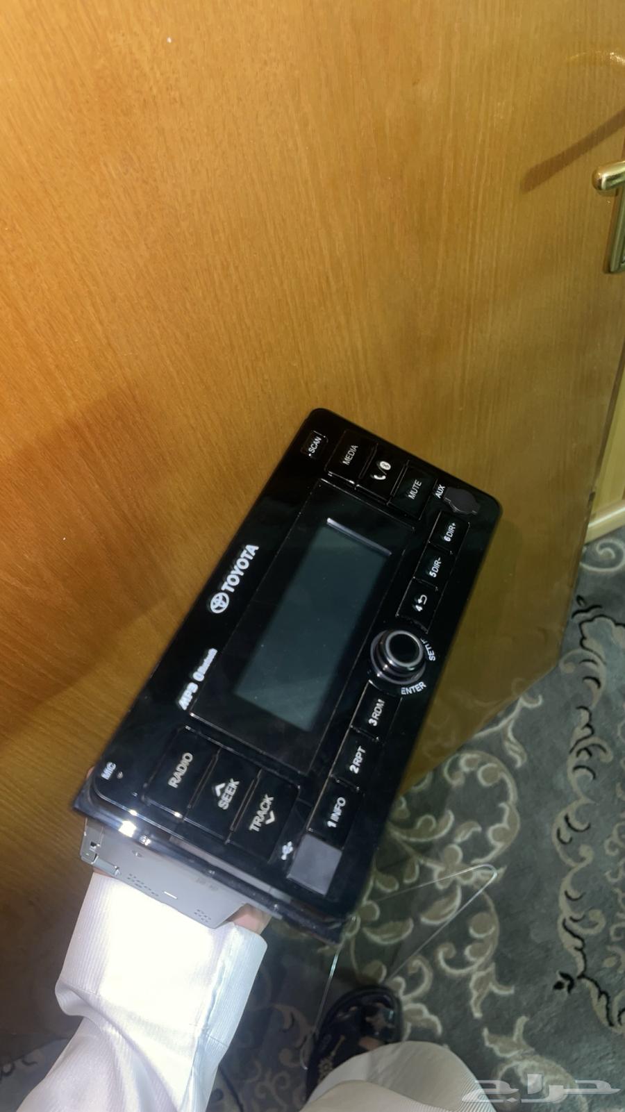مسجل تيوتا اصلي اضائه زرقا شرط63137866733057112