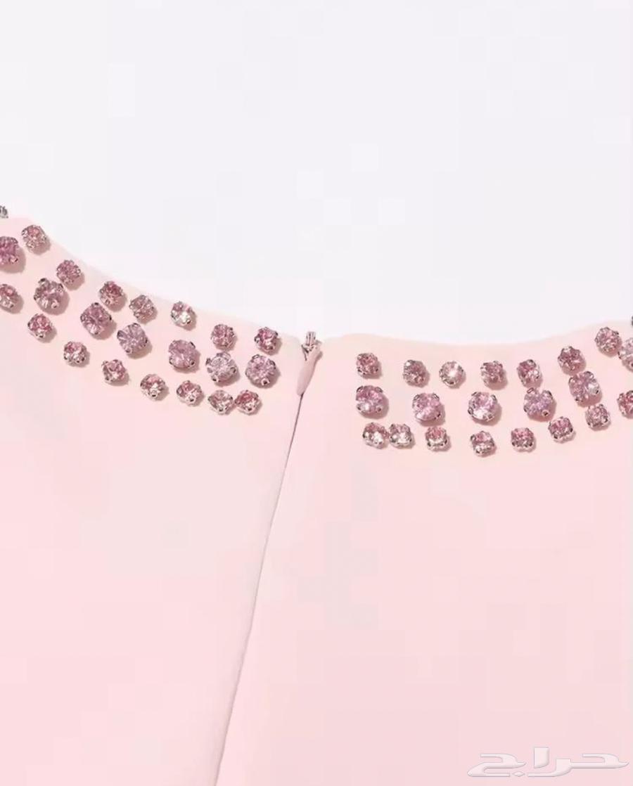 Pink dress for those who are taller than (160) looks great63090332689410113