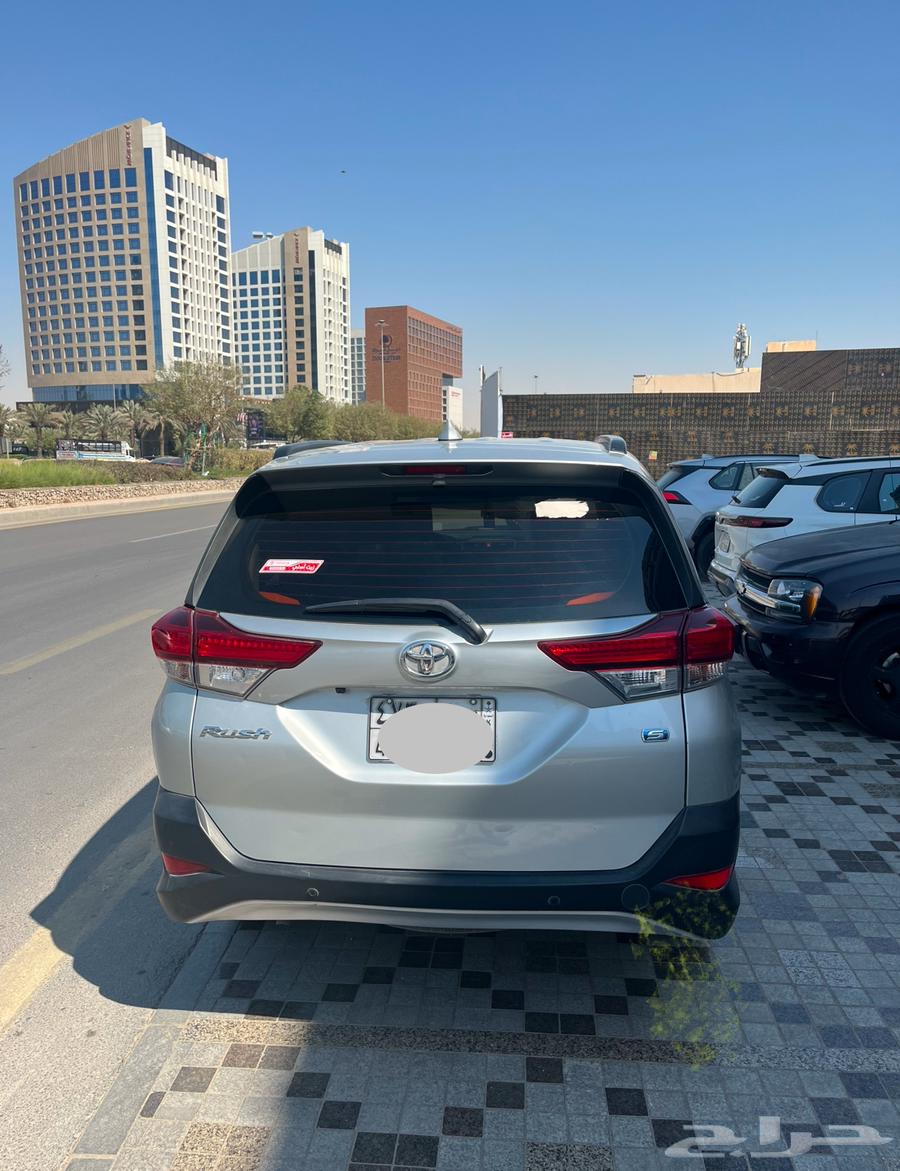 Toyota Rush 2023, fully loaded, agency transfer available, free of charge, Al-Rajhi.63135533297026112
