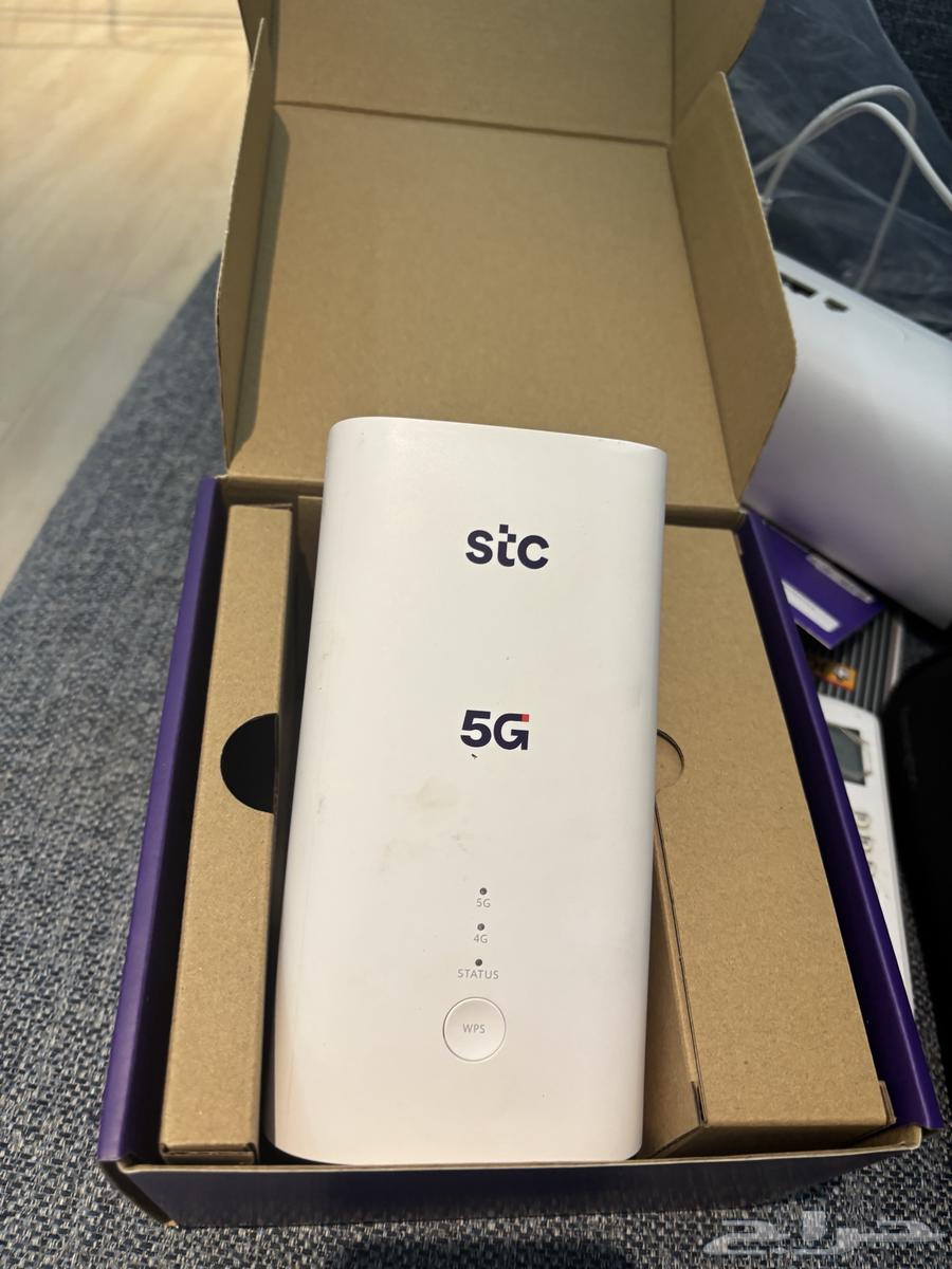 راوتر 5G CPE 5 مستخدم من stc بحالة ممتازة630863705882901111