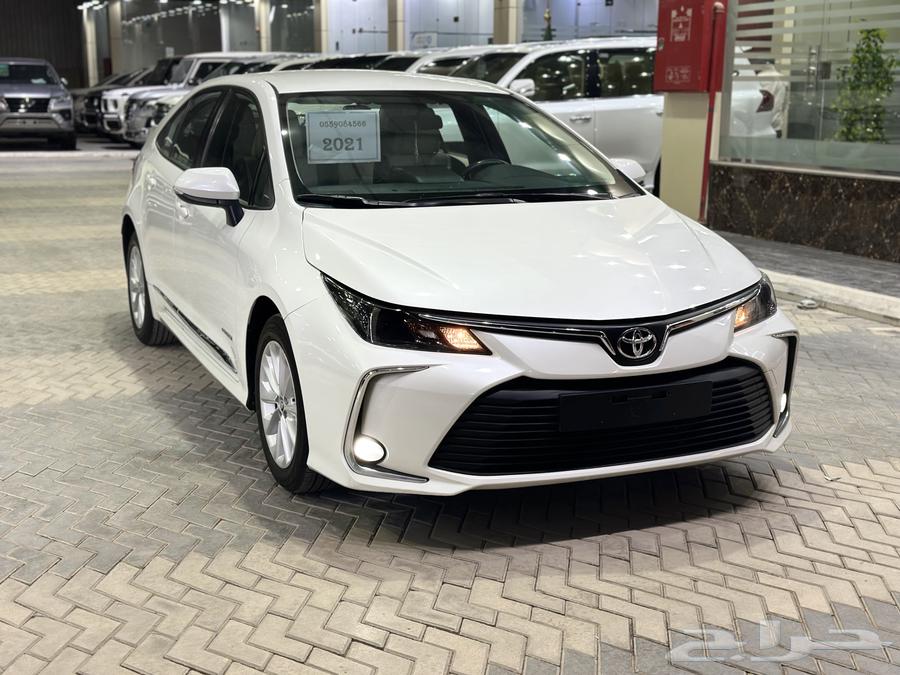 Toyota Corolla 2021 model, Saudi, semi-full, stored, extremely clean63132568926081112