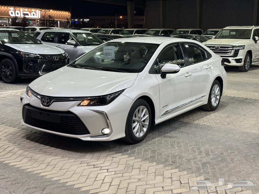 Toyota Corolla 2021 model, Saudi, semi-full, stored, extremely clean631325689260811116