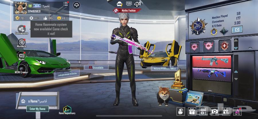 PUBG account63086365470465111