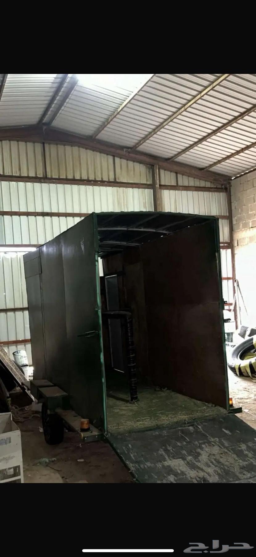 A horse-drawn carriage. It has space for two horses and two mules.63088356181633111