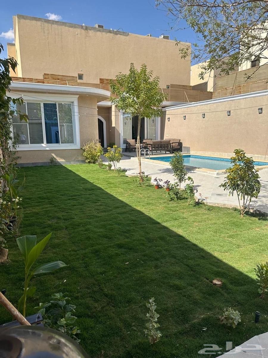 شالية فندقي ومسبح خارجي62931693147906112
