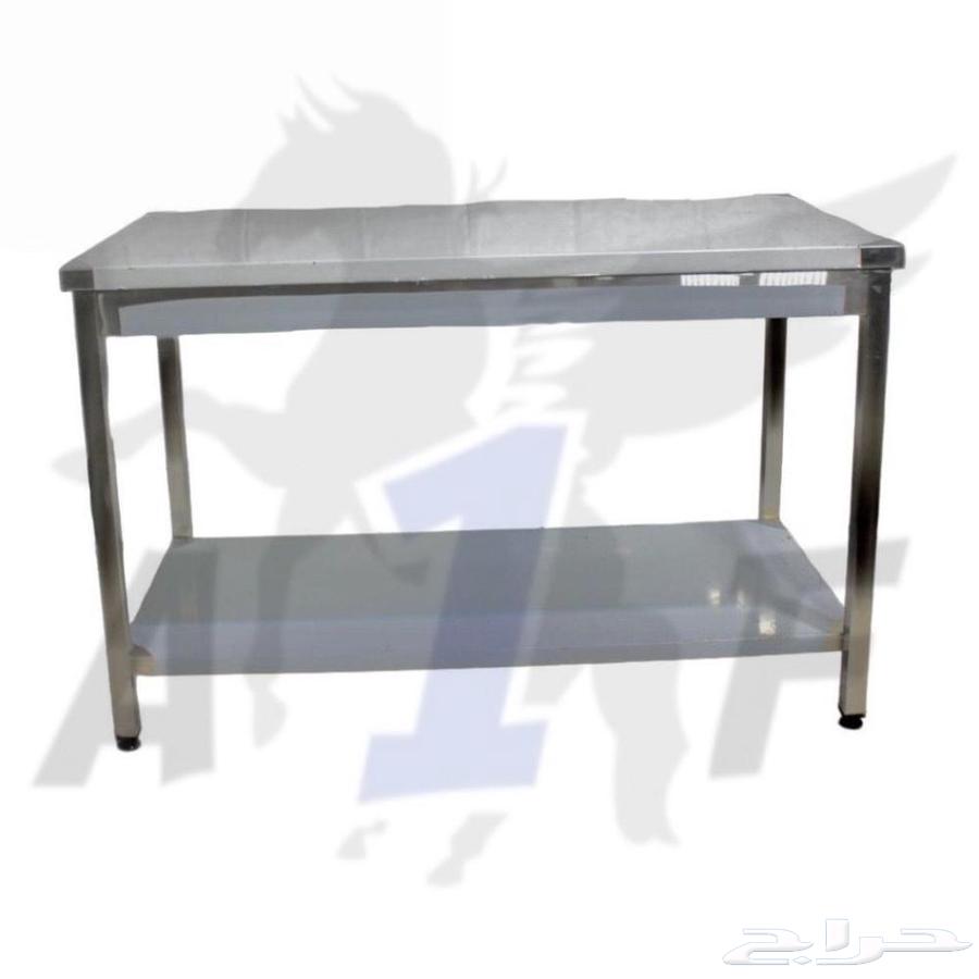 Steel tables, preparation table, stand, wall shelves, steel works63085586358017114