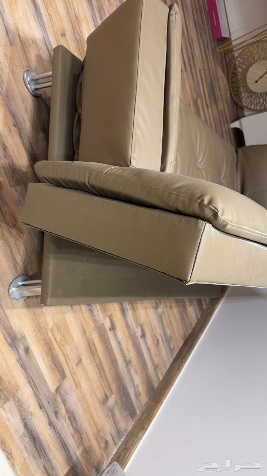 Artificial leather 3-seat sofa bed63084741932163114