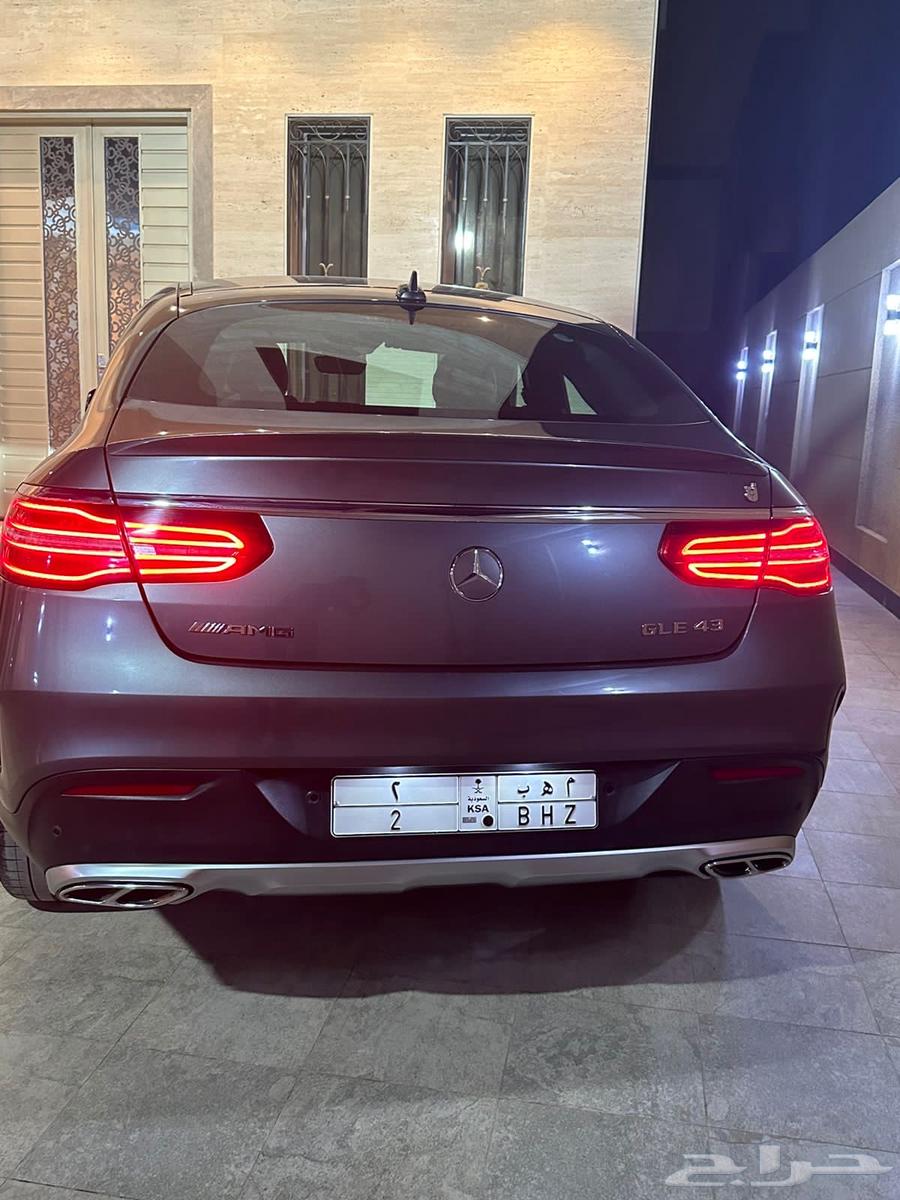 مرسيدس GLE43 2019 لوحه مميزه رقم263128571982723113
