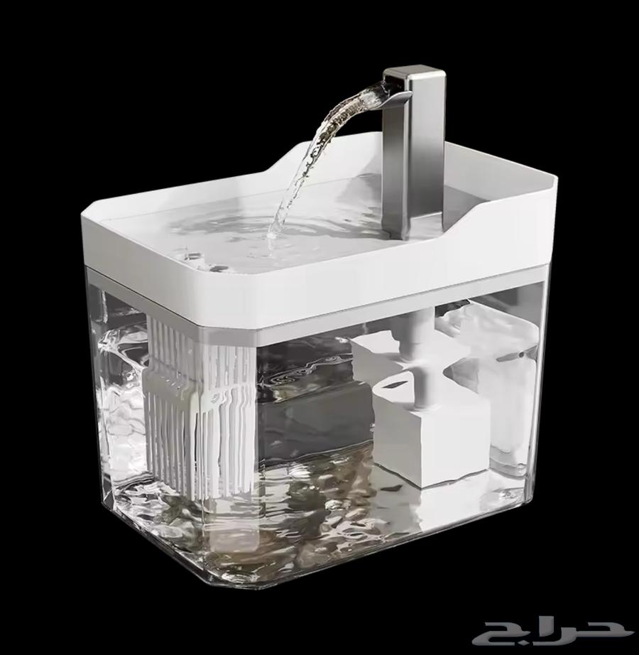 Bird and cat water fountain63085988965251112