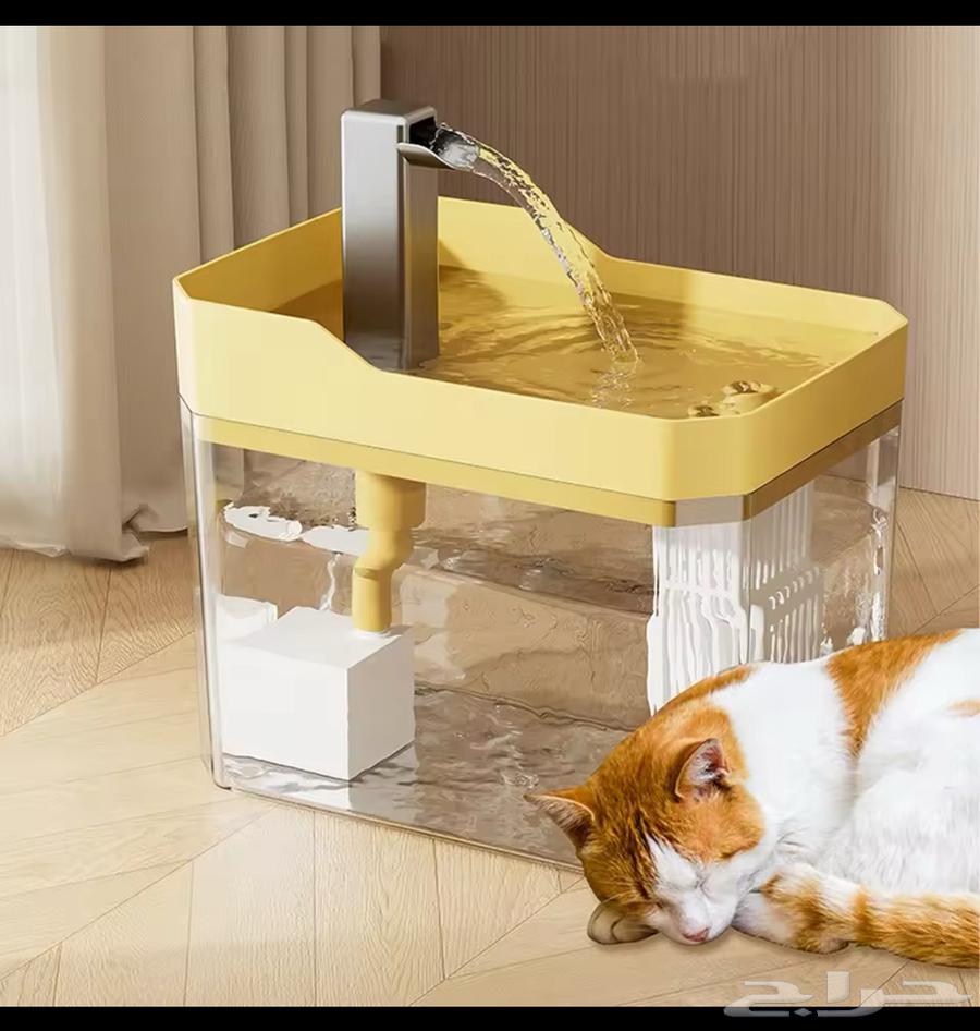 Bird and cat water fountain63085988965251111