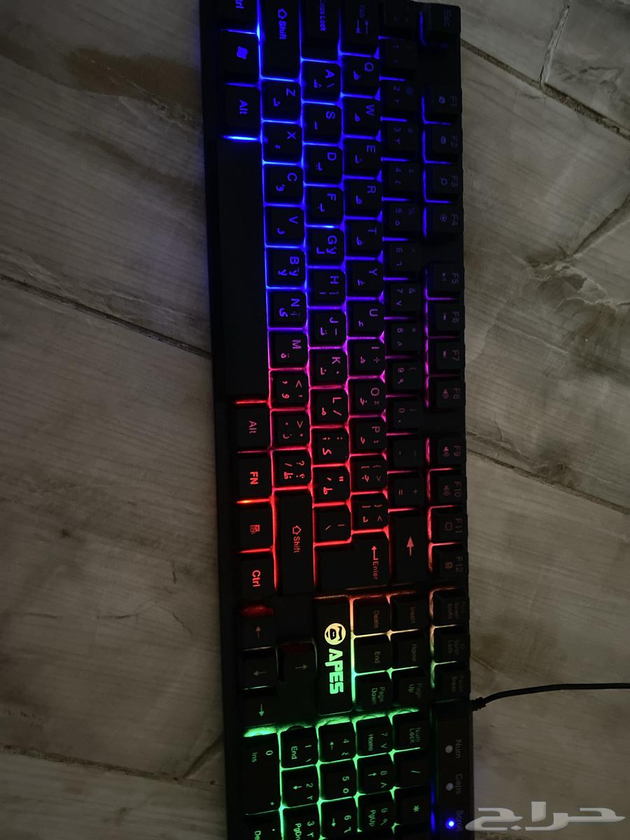 Mouse keyboard 200AK mouse any button you press changes colors63086829035521112