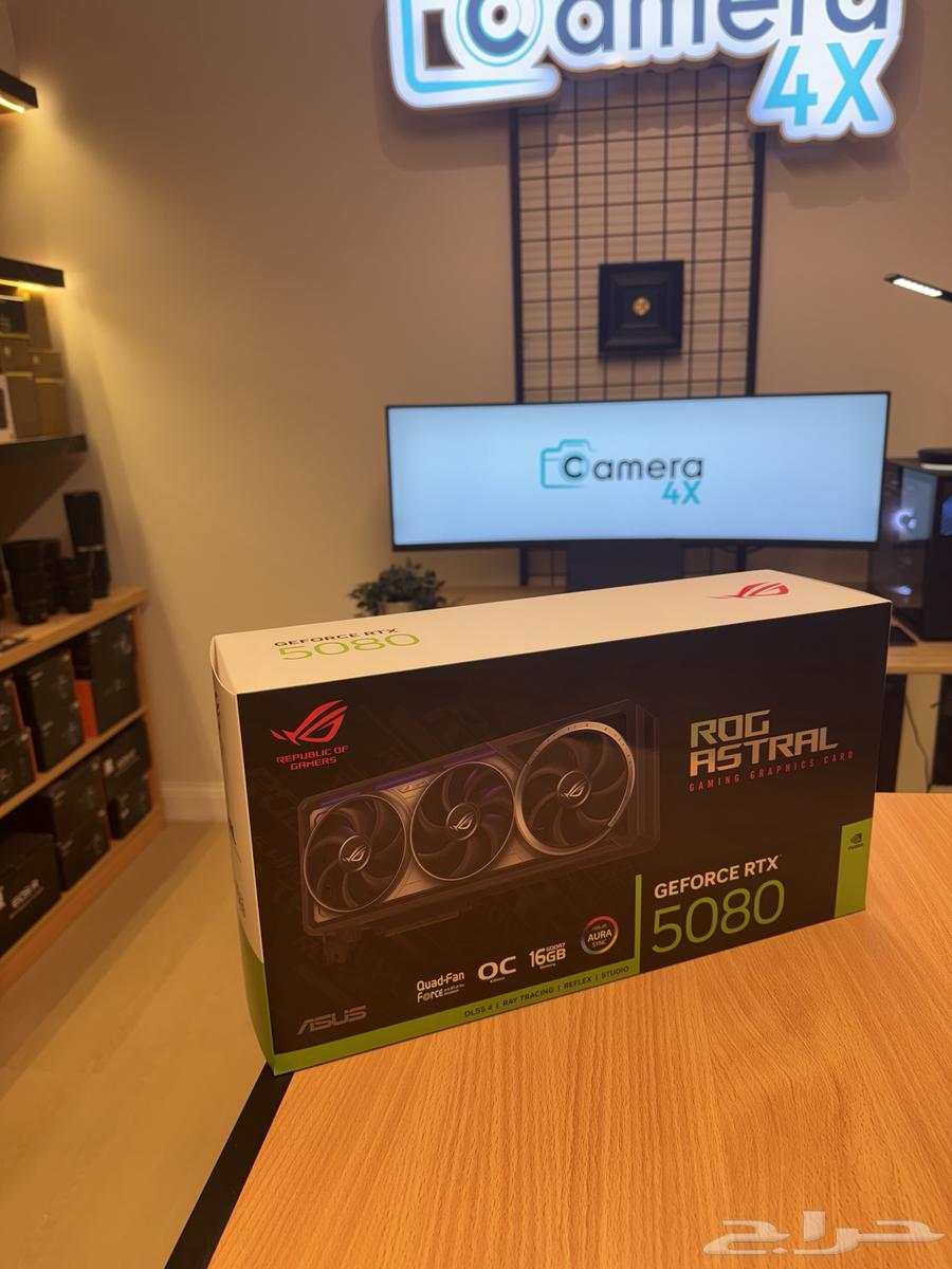للبيع كرت شاشه rtx 5080 rog astral اقوى كرت شاشة RTX 508063084331049219111