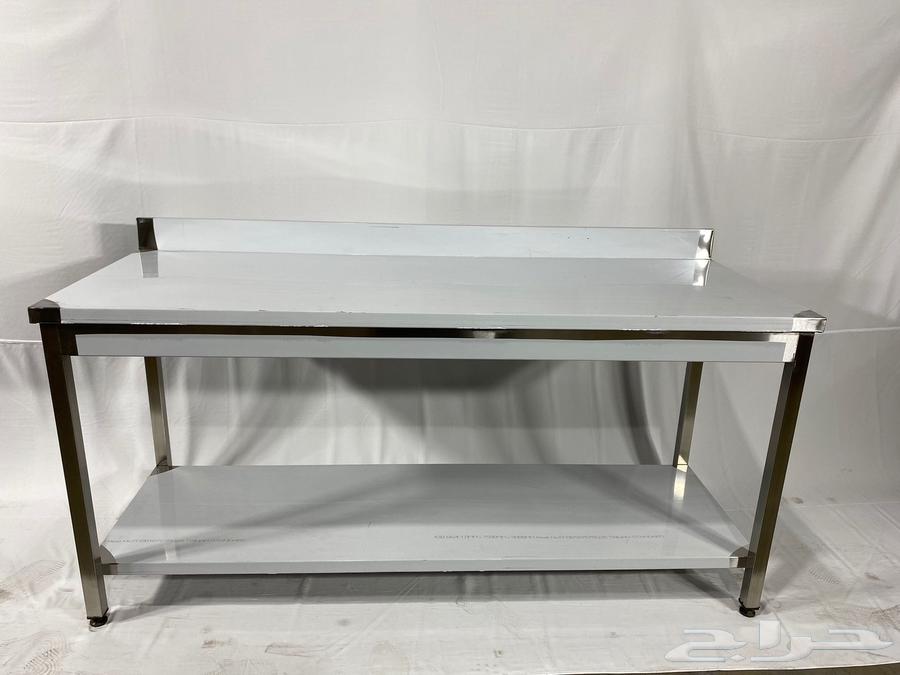 Steel tables, preparation table, stand, wall shelves, steel works63085586358017113