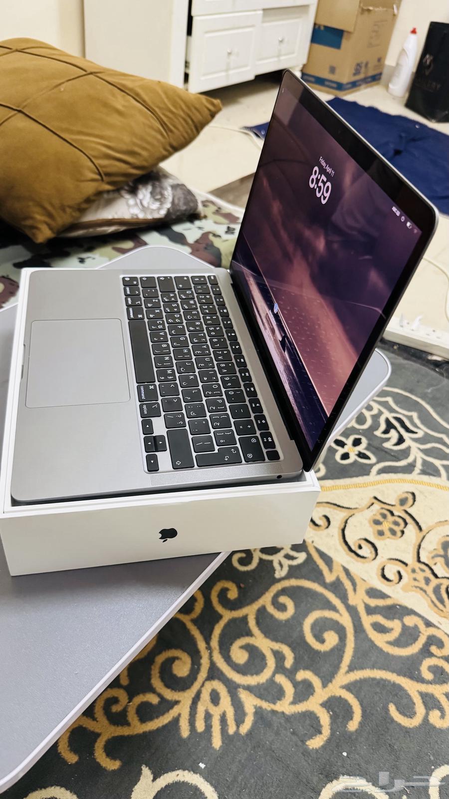 لابتوب ابل جديد حاله ممتازه63082699280130112
