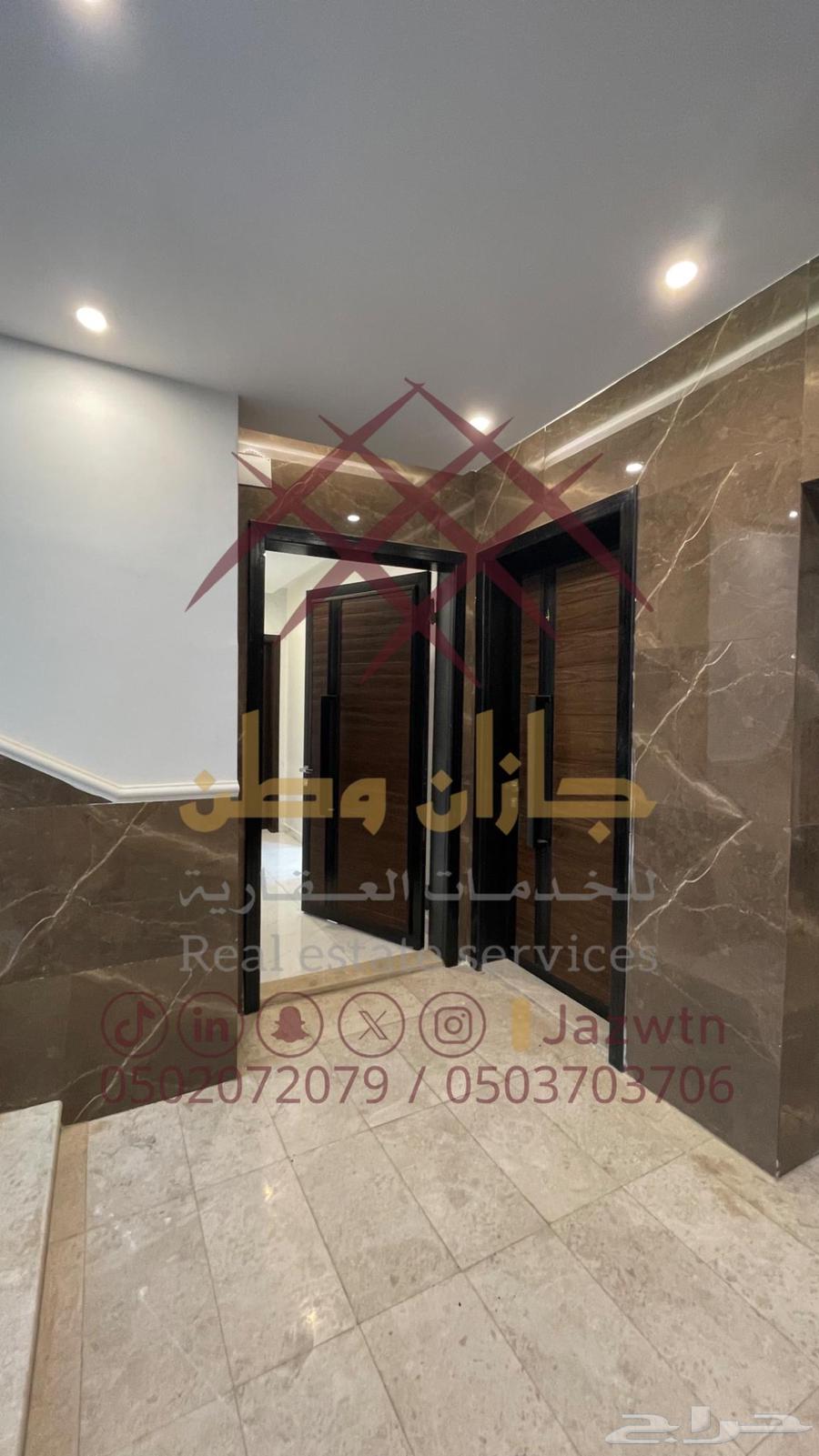 للإيجار شقة خمس غرف في مخطط 8 بمدينة جيزان63010918546946111