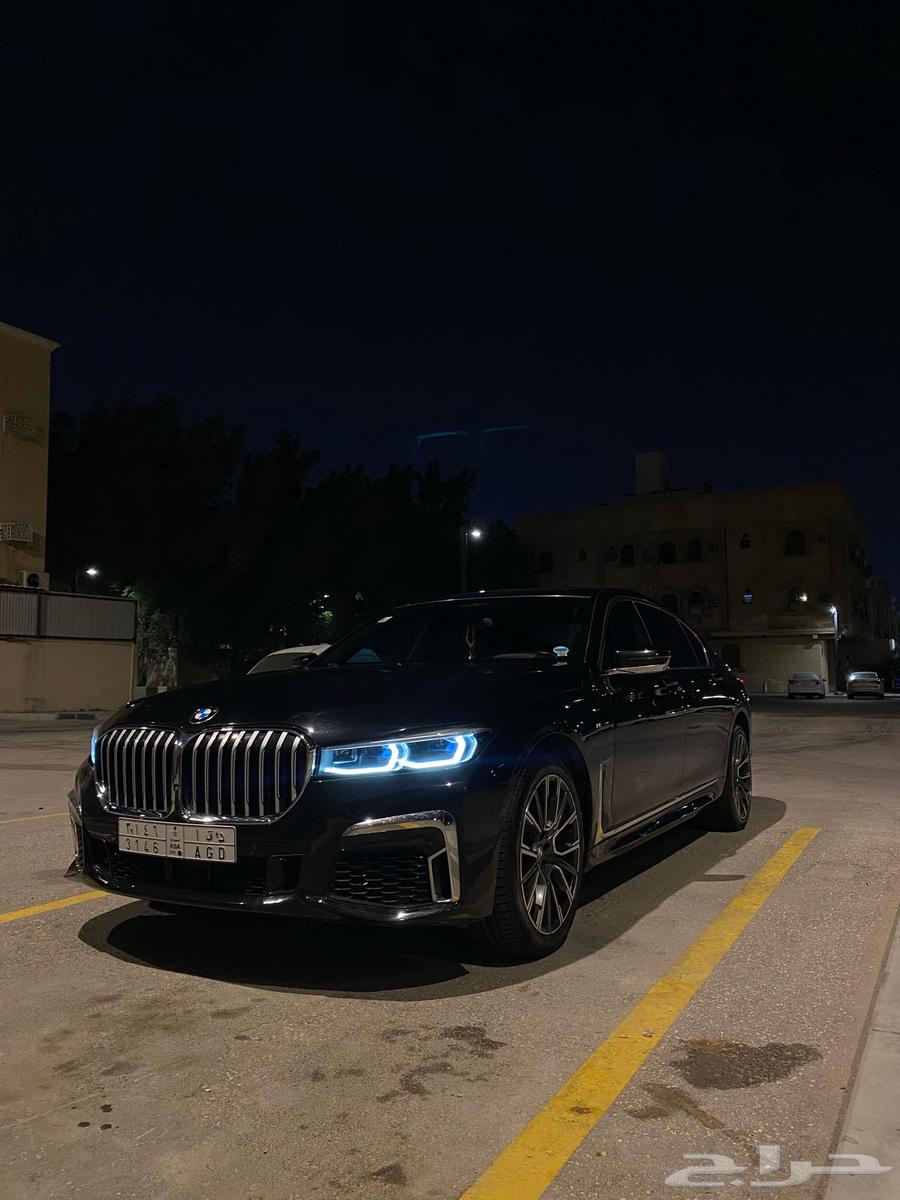 BMW black 2020 730 Li kit M بي ام 730 اسود كت ام63122136782977114