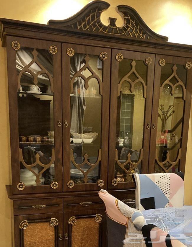 بيع دولاب طاولة طعام خشبي630814455132181112