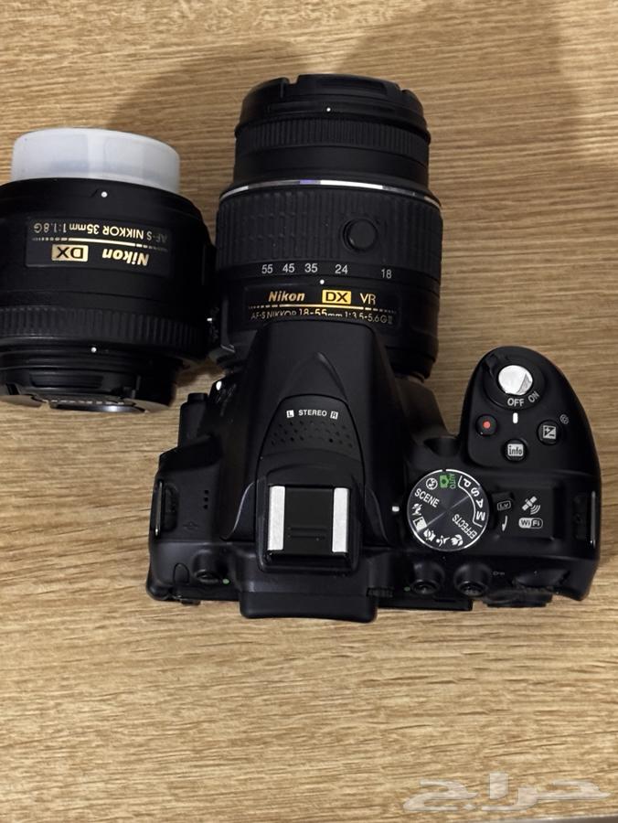 كاميرا نيكون D5300 مع عدستين (2)63084341867523111