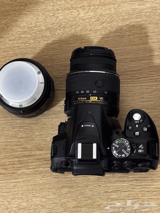كاميرا نيكون D5300 مع عدستين (2)63084341867523110