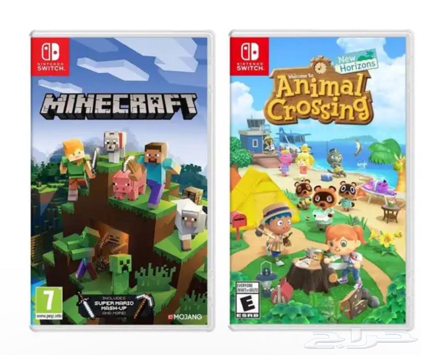 I need Minecraft and Animal Crossing games in Jeddah63083063982850110