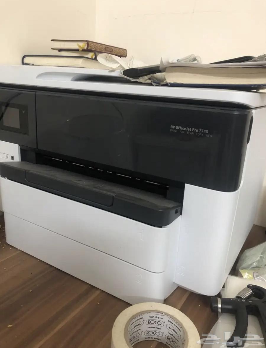 طابعةhp ملون لاسلكية63081064440321111