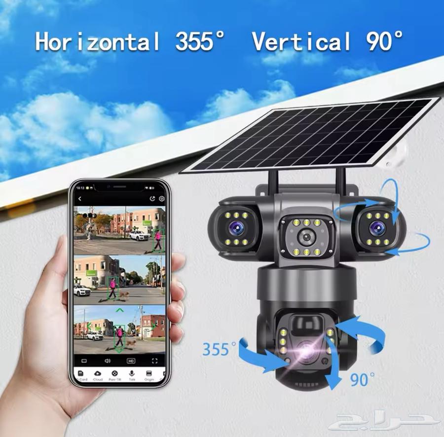 The giant cameras three solar-powered moving lenses63081471133825113