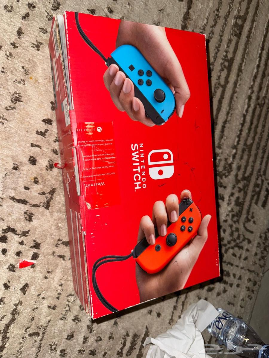 New Nintendo Switch device, never used except for testing once63078542821633113