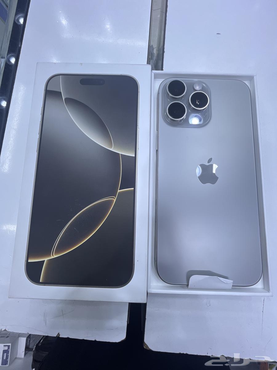 16 Pro ماكس 256 جيجا بطارية 100  85 دورة نظيف630810492355871125