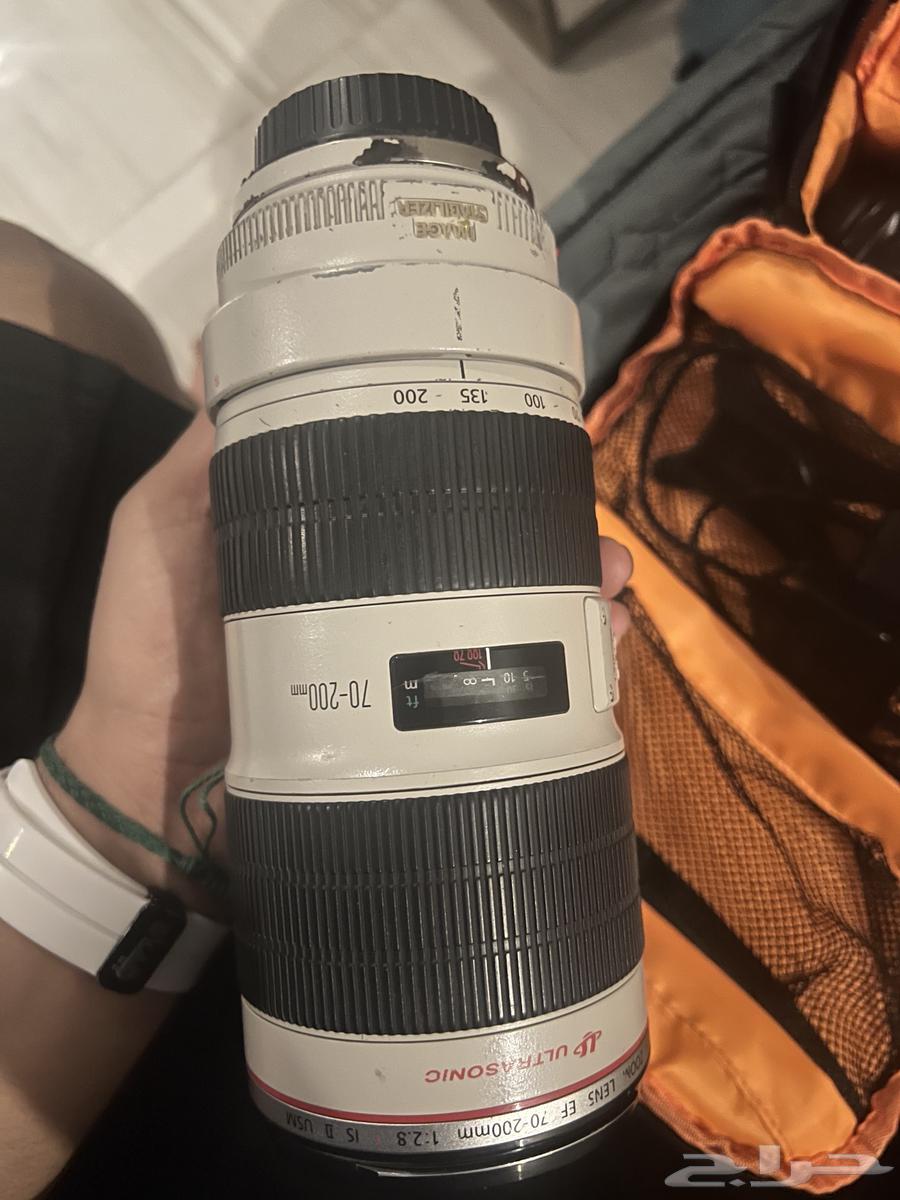 Canon d250 camera with 70-200mm lens version 263080611468290112