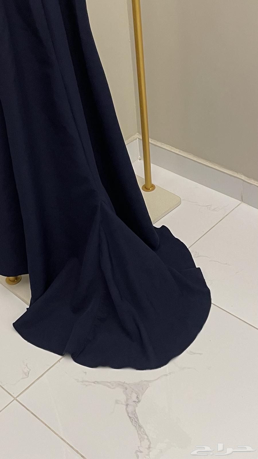 Navy blue evening dress63076942524289112