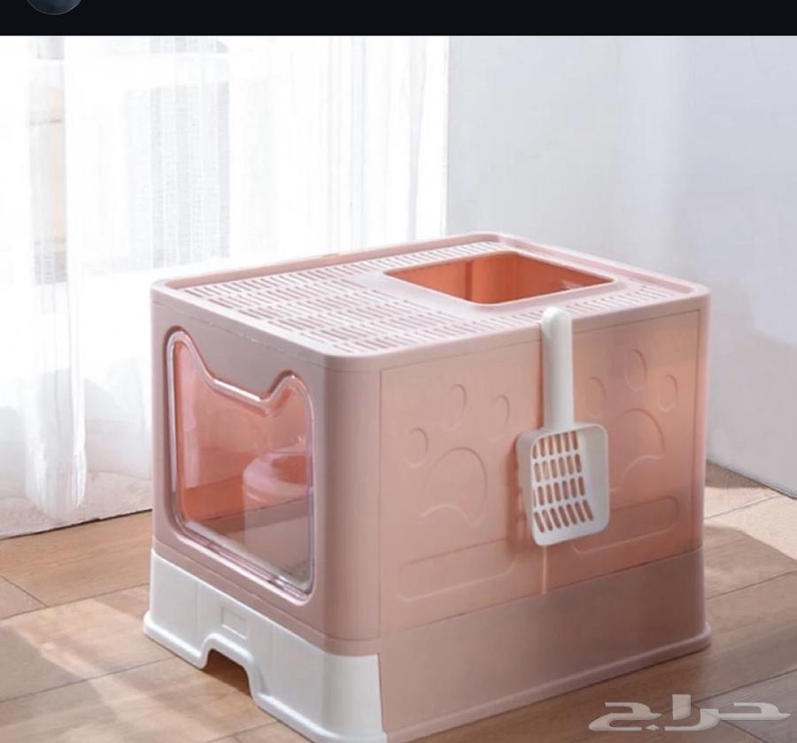 Cat cage and litter box630758137546251129