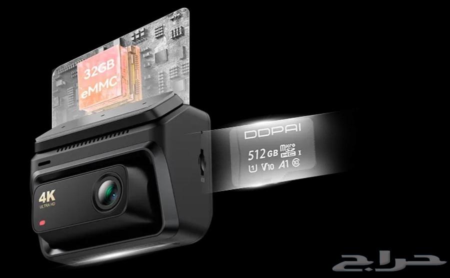 The Dash Cam DDPAl Z60 front and rear camera with 4K resolution63076937634946114