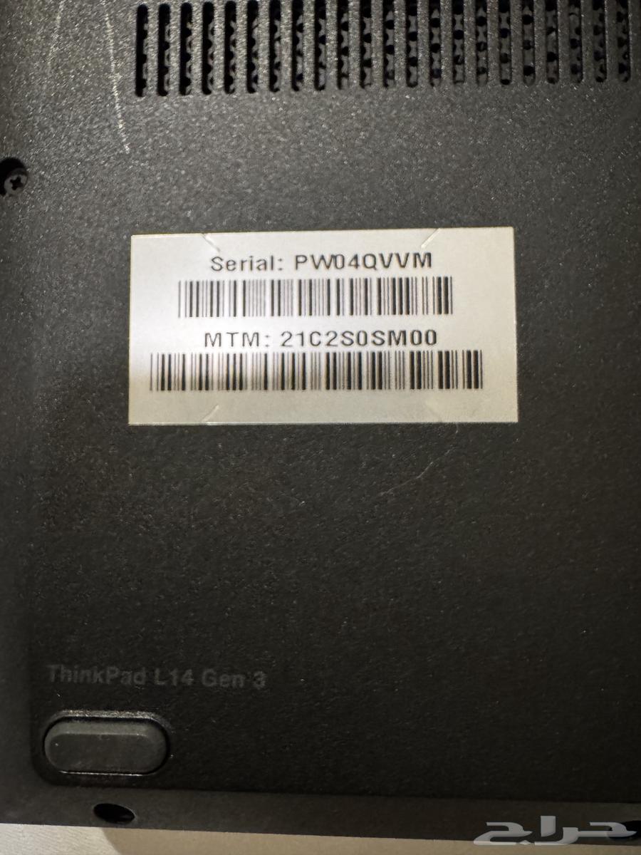 Lenovo ThinkPad Gen3 L14 i7 Laptop, remaining on manufacturer's warranty63075786277123113