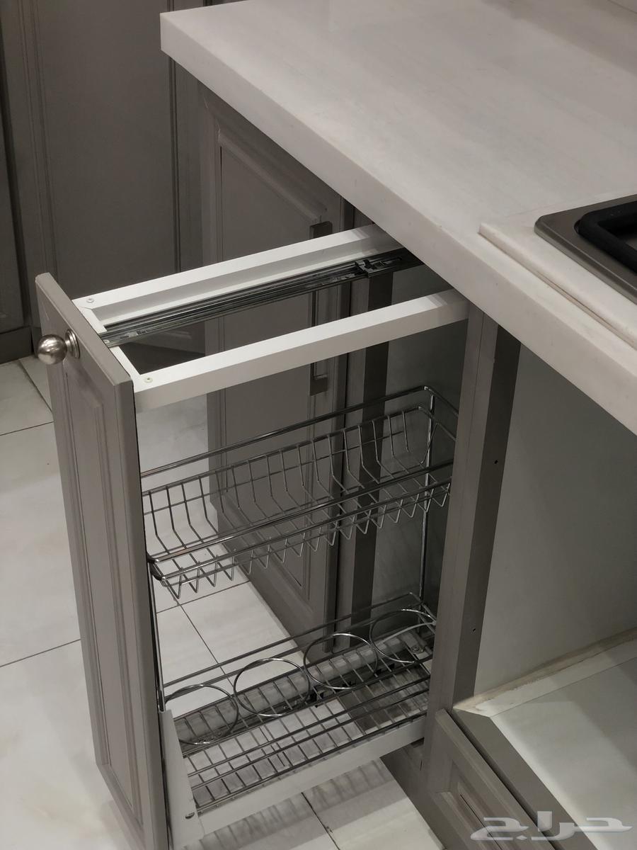 Aluminum kitchen with American marble top, 50% discount63076536462467114
