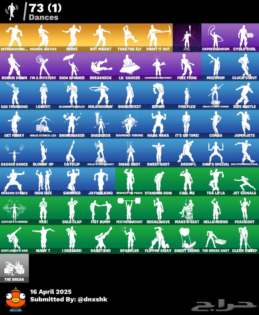 Fortnite account 69 skins with 60 riyals63079404776961113