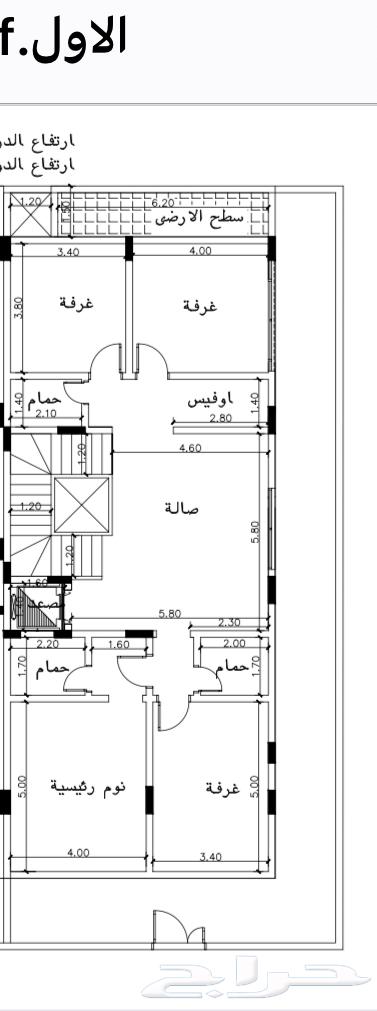 فيلا 225 م تحت التشطيب للبيع حي المنارات الفيروز شمال جدة63006502178817112