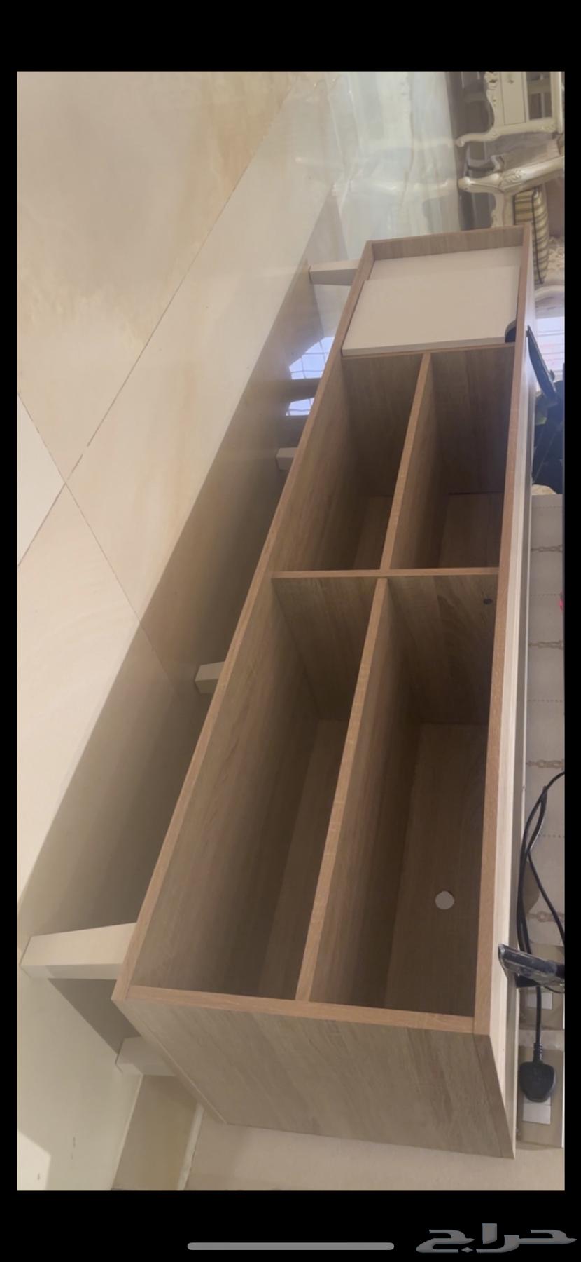 طاولات تلفزيون- طاولة تلفزيون أبيض63470199007105111