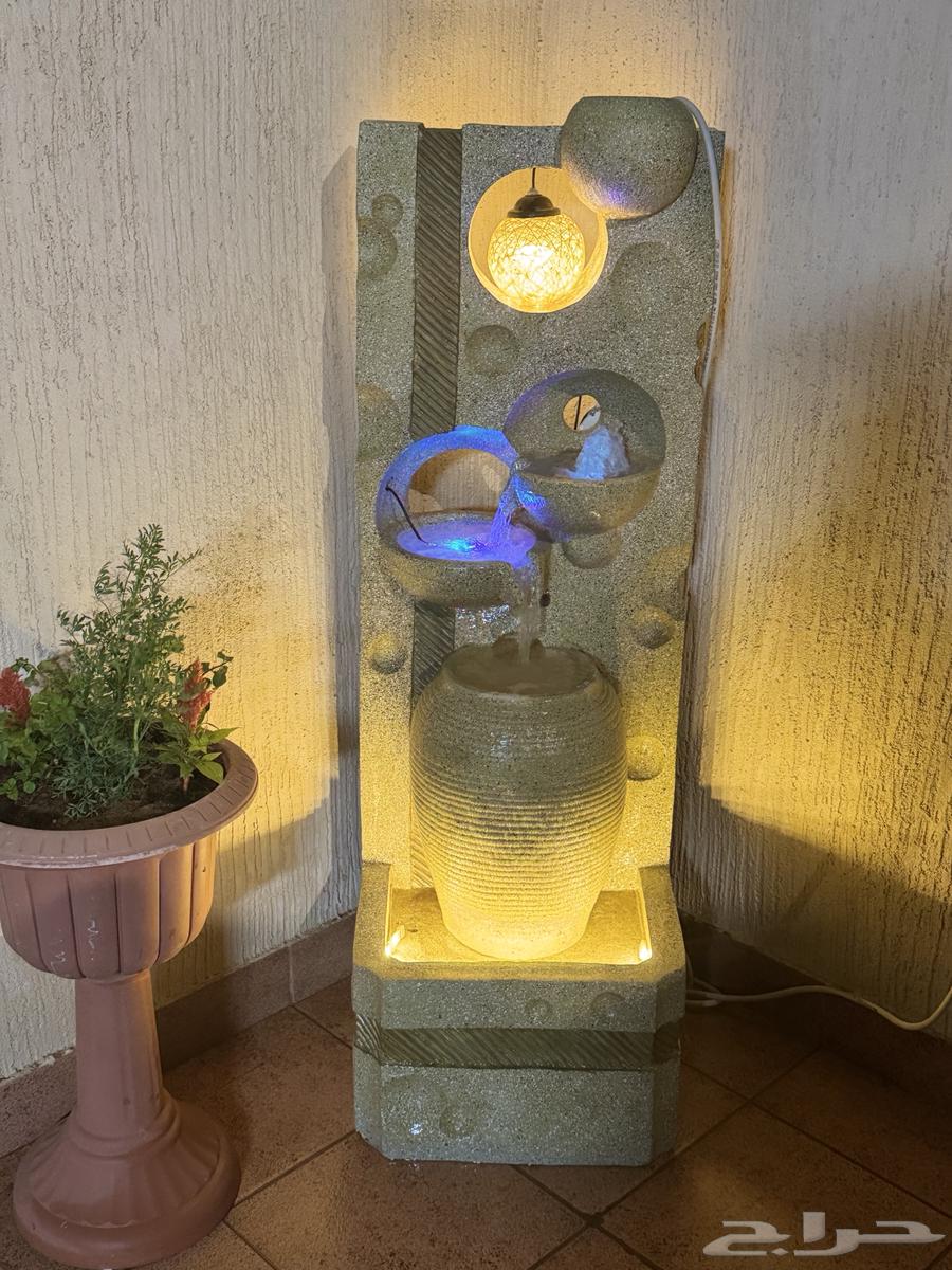 3D fountain with lighting, there is a video63074998009987112
